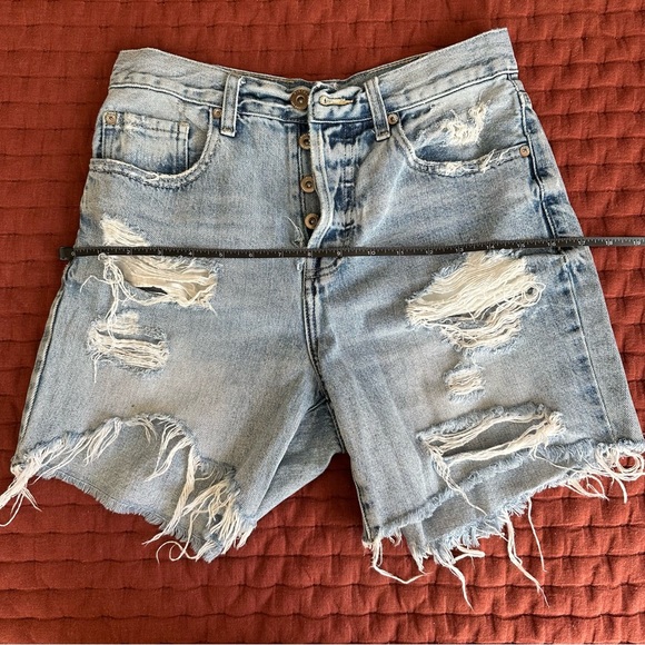 *ALTERED* PISTOLA Devin High Rise Mom Cut Off in the color Finesse size 26 - Picture 11 of 16